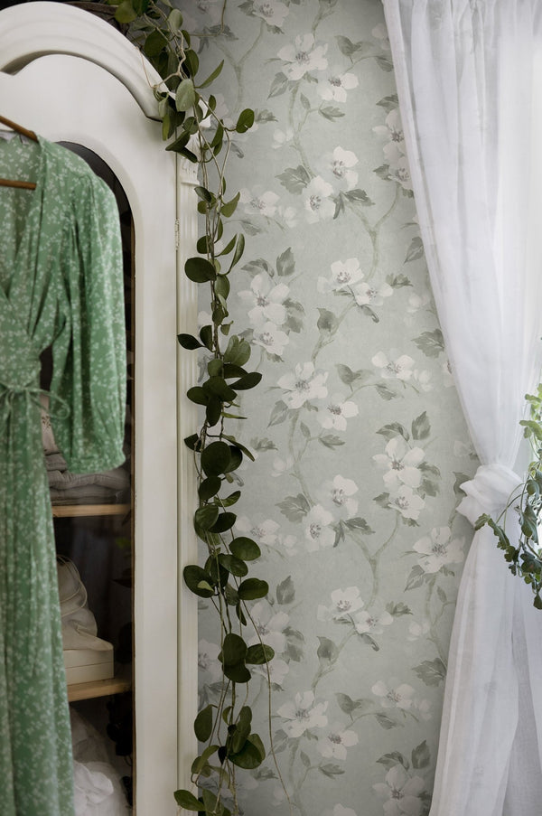 Papel Tapiz Floral - Tienda Interni