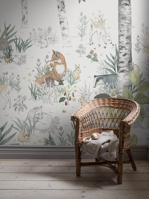 Papel Tapiz Magic Forest Mural - Tienda Interni