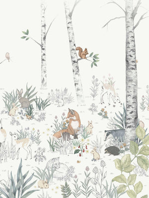 Papel Tapiz Magic Forest Mural - Tienda Interni
