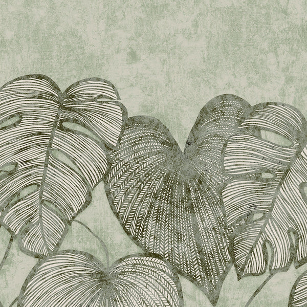 Papel Tapiz Monstera Twin Wall - Tienda Interni