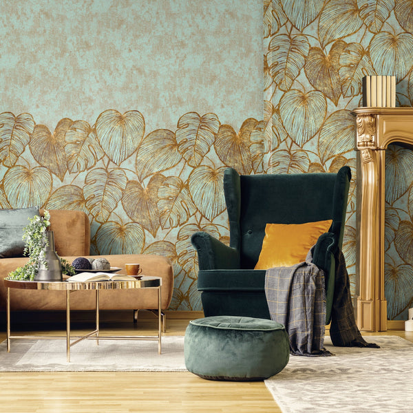 Papel Tapiz Monstera Twin Wall - Tienda Interni