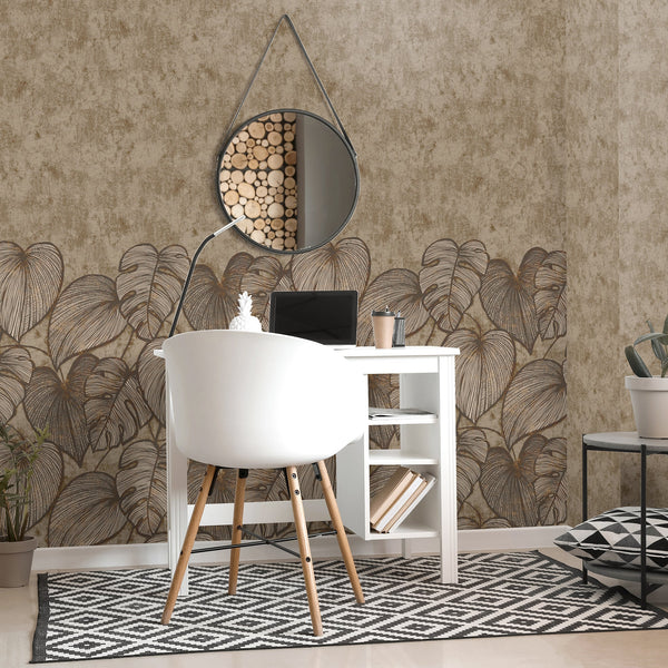 Papel Tapiz Monstera Twin Wall - Tienda Interni