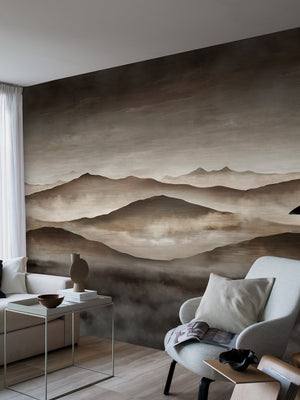 Papel Tapiz Twilight Landscape Mural - Tienda Interni