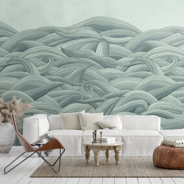 Papel Tapiz Waves Mural - Tienda Interni