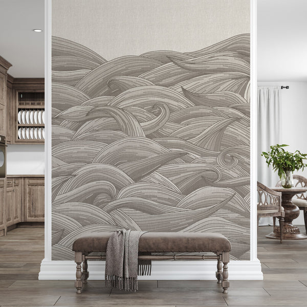 Papel Tapiz Waves Mural - Tienda Interni