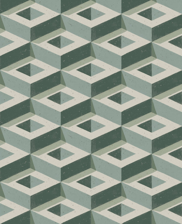 Papel Tapiz Boxes Mural - Tienda Interni