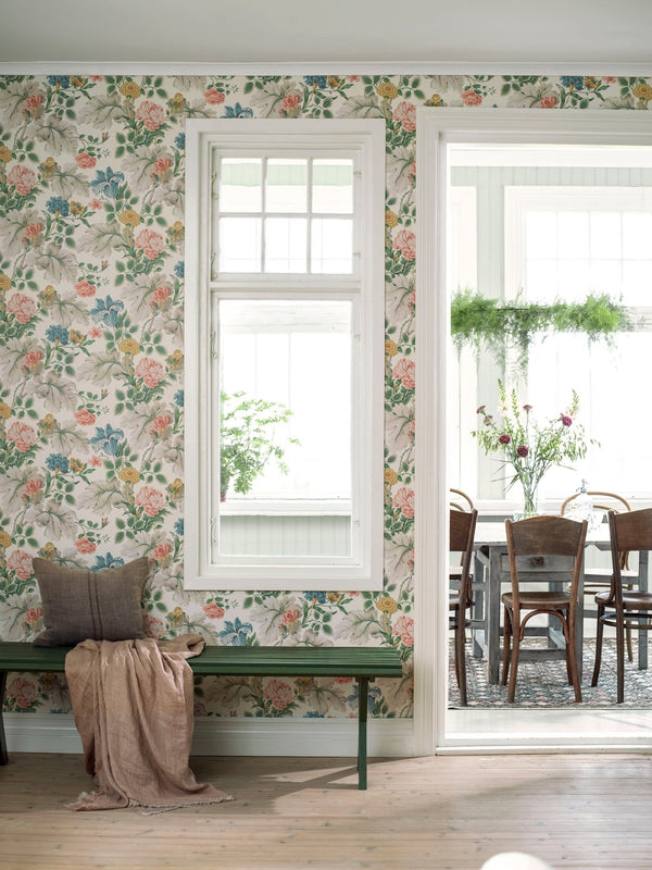 Papel Tapiz Carnation Garden - Tienda Interni