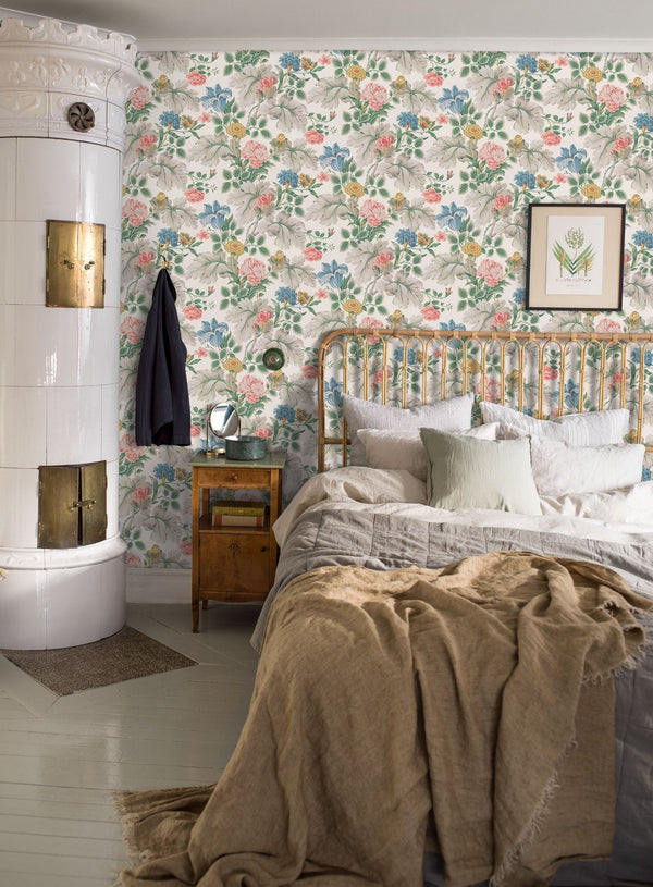 Papel Tapiz Carnation Garden - Tienda Interni