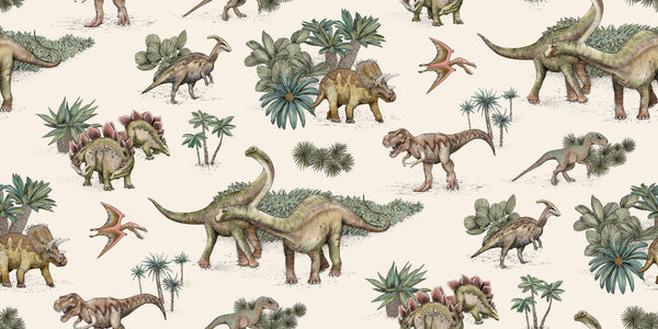 Papel Tapiz Dinosaurs - Tienda Interni