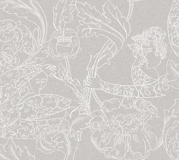 Papel Tapiz Floral - Tienda Interni