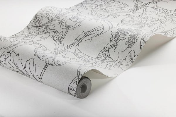 Papel Tapiz Floral - Tienda Interni