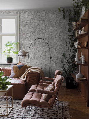 Papel Tapiz Floral - Tienda Interni