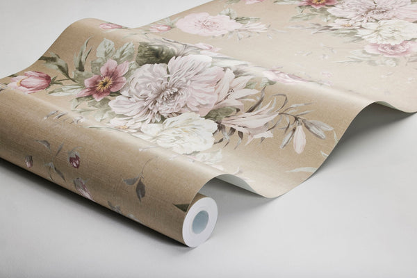 Papel Tapiz Floral Charm - Tienda Interni