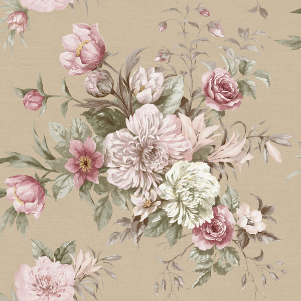 Papel Tapiz Floral Charm - Tienda Interni
