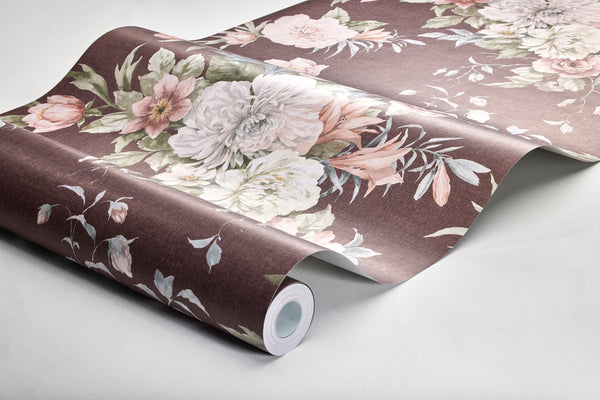 Papel Tapiz Floral Charm - Tienda Interni