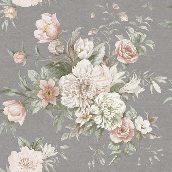 Papel Tapiz Floral Charm - Tienda Interni