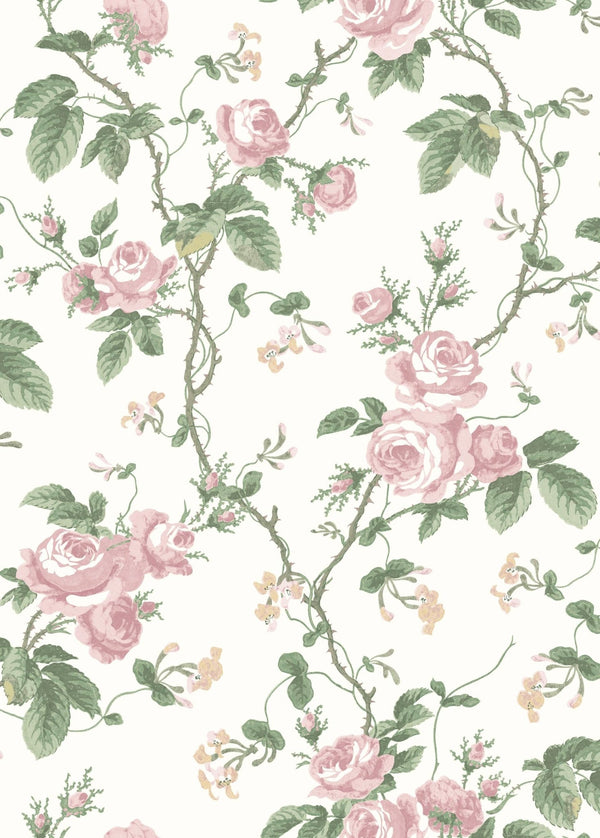 Papel Tapiz French Roses - Tienda Interni