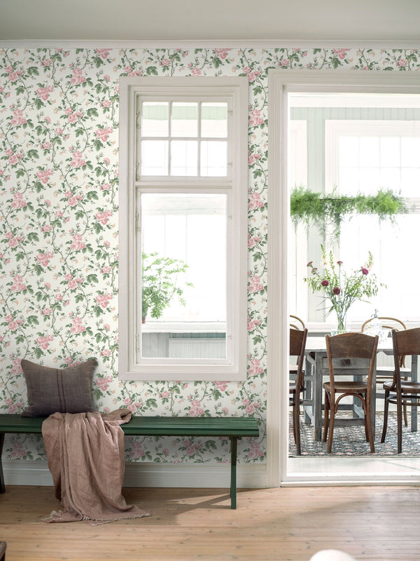 Papel Tapiz French Roses - Tienda Interni