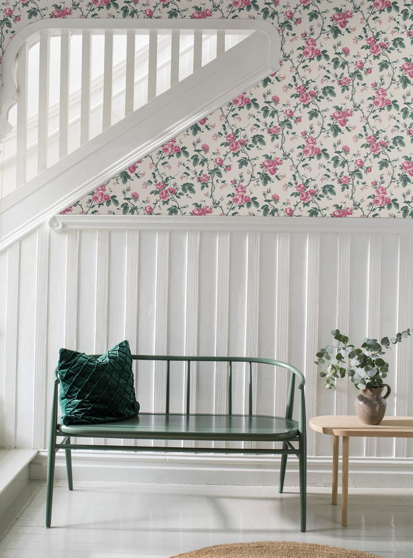 Papel Tapiz French Roses - Tienda Interni