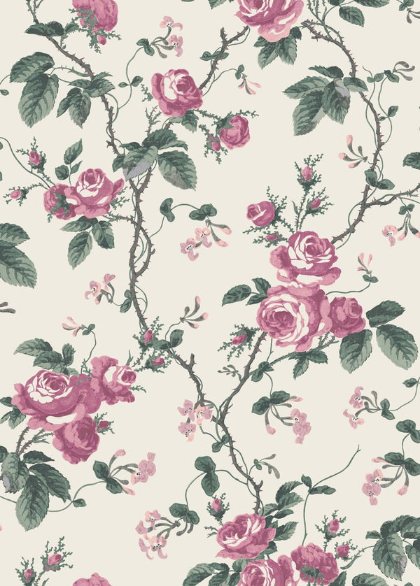 Papel Tapiz French Roses - Tienda Interni