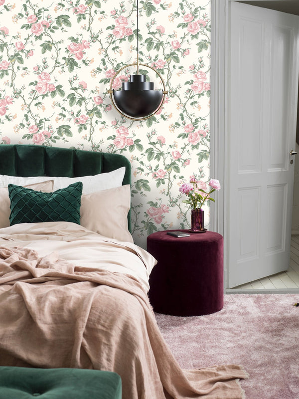 Papel Tapiz French Roses - Tienda Interni
