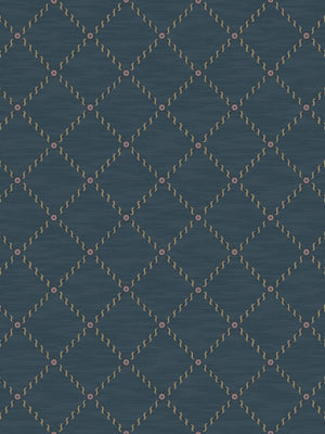 Papel Tapiz Golden Trellis - Tienda Interni