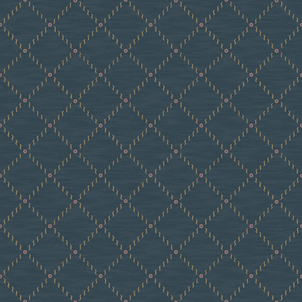 Papel Tapiz Golden Trellis - Tienda Interni