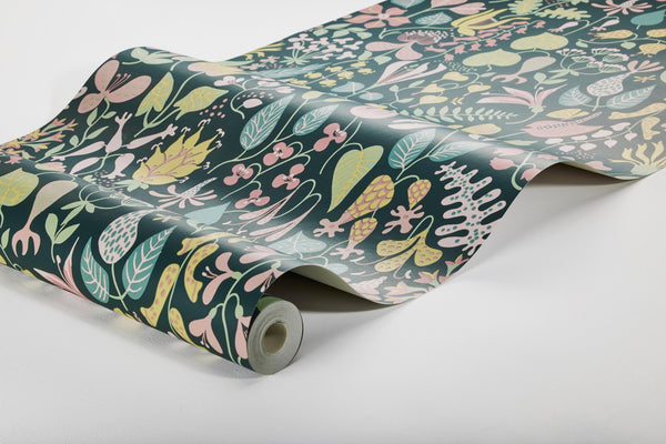 Papel Tapiz Herbarium - Tienda Interni