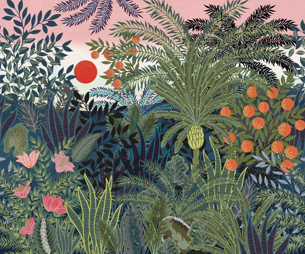Papel Tapiz Jungle Wall - Tienda Interni