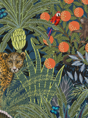 Papel Tapiz Jungle Wall Animals - Tienda Interni