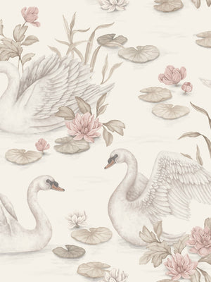 Papel Tapiz Lily Swan - Tienda Interni