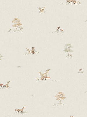 Papel Tapiz Little Fox - Tienda Interni