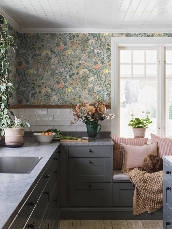 Papel Tapiz Blomsterhav - Tienda Interni