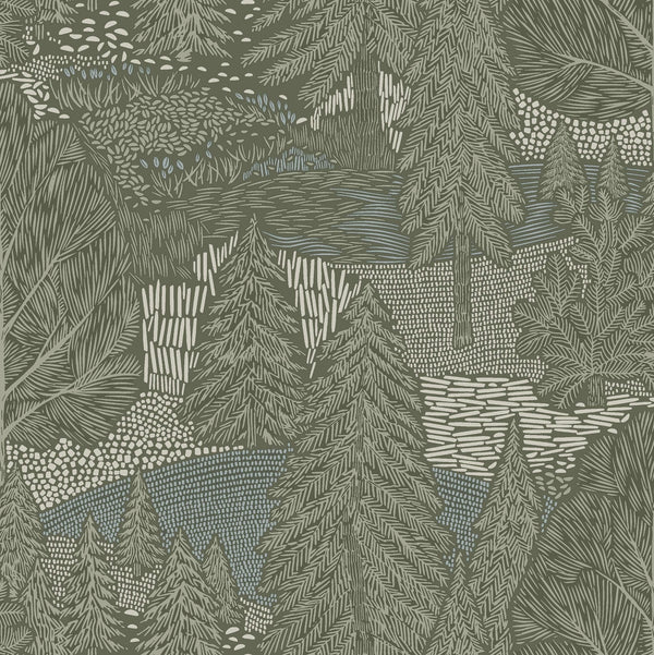Papel Tapiz Northern Forest - Tienda Interni