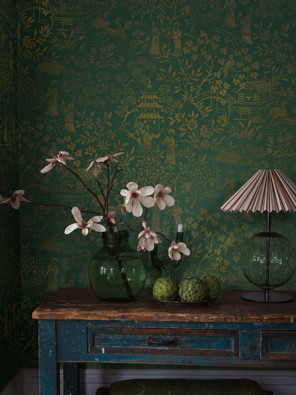 Papel Tapiz Oriental Garden - Tienda Interni