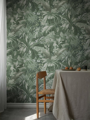 Papel Tapiz Palm Leaf - Tienda Interni