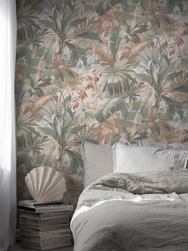 Papel Tapiz Palm Leaf - Tienda Interni