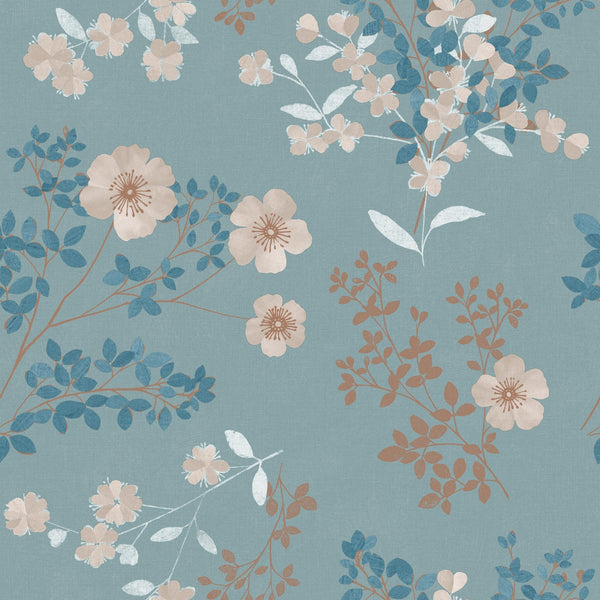 Papel Tapiz Prairie Rose - Tienda Interni