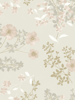 Papel Tapiz Prairie Rose - Tienda Interni