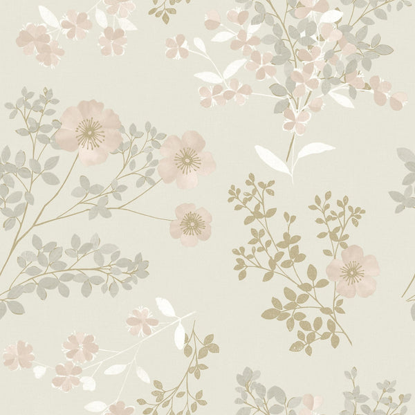 Papel Tapiz Prairie Rose - Tienda Interni