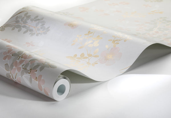 Papel Tapiz Prairie Rose - Tienda Interni