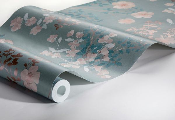 Papel Tapiz Prairie Rose - Tienda Interni