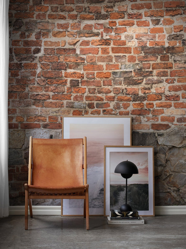 Papel Tapiz Stone Wall - Tienda Interni