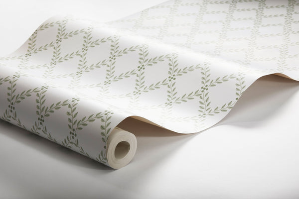 Papel Tapiz Trellis Leaves - Tienda Interni