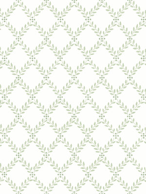 Papel Tapiz Trellis Leaves - Tienda Interni