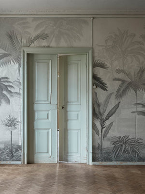Papel Tapiz Vintage Palms - Tienda Interni