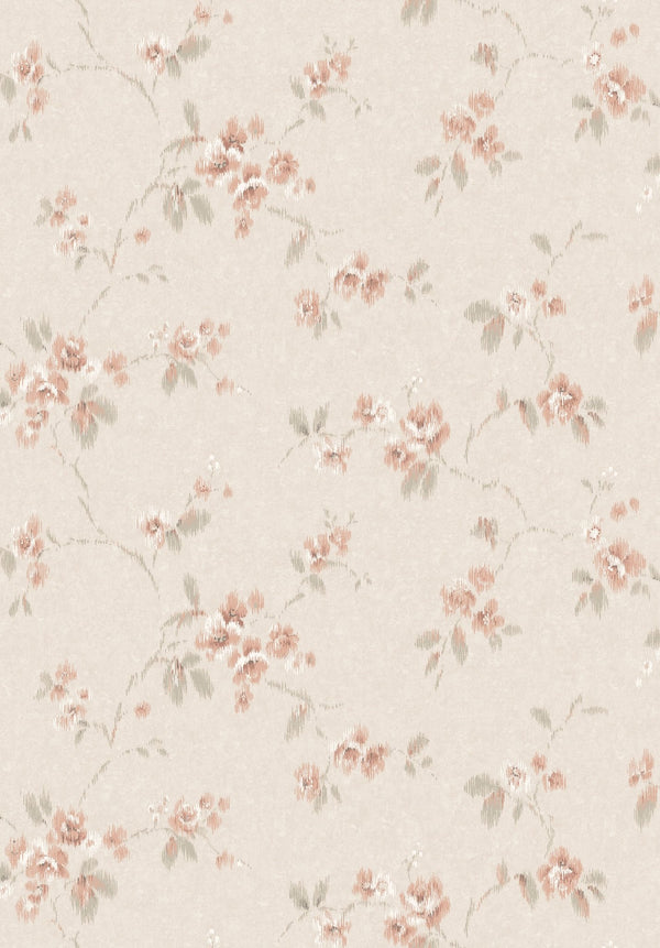Papel Tapiz Vintage Rose - Tienda Interni