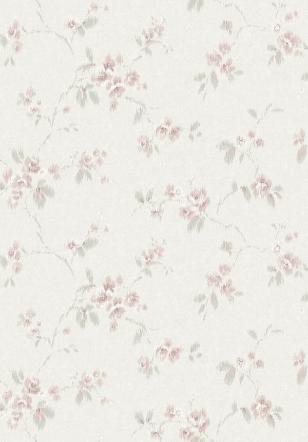 Papel Tapiz Vintage Rose - Tienda Interni
