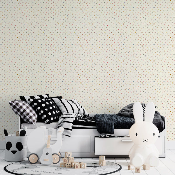 Papel Tapiz Watercolor Dots - Tienda Interni