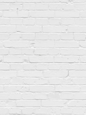 Papel Tapiz White Brick Wall - Tienda Interni
